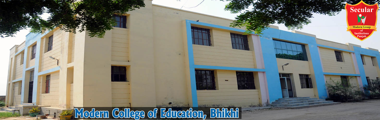 Modern College of Education, Bhikhi